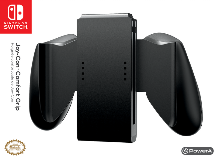 Joy-Con Comfort Grip for Nintendo Switch - Black - PowerA | ACCO Brands Australia Pty Limited