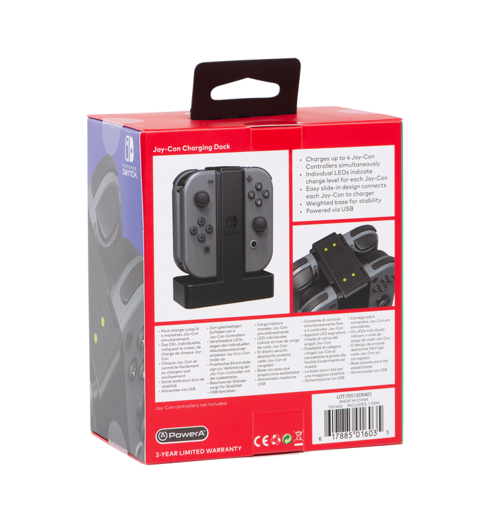 Joy-Con Charging Dock for Nintendo Switch - PowerA | ACCO Brands Australia Pty Limited