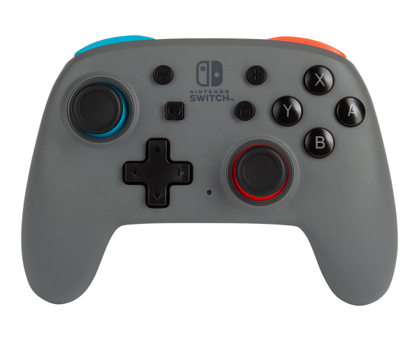 Nano Enhanced Wireless Controller for Nintendo Switch - Grey-Neon - PowerA | ACCO Brands Australia Pty Limited