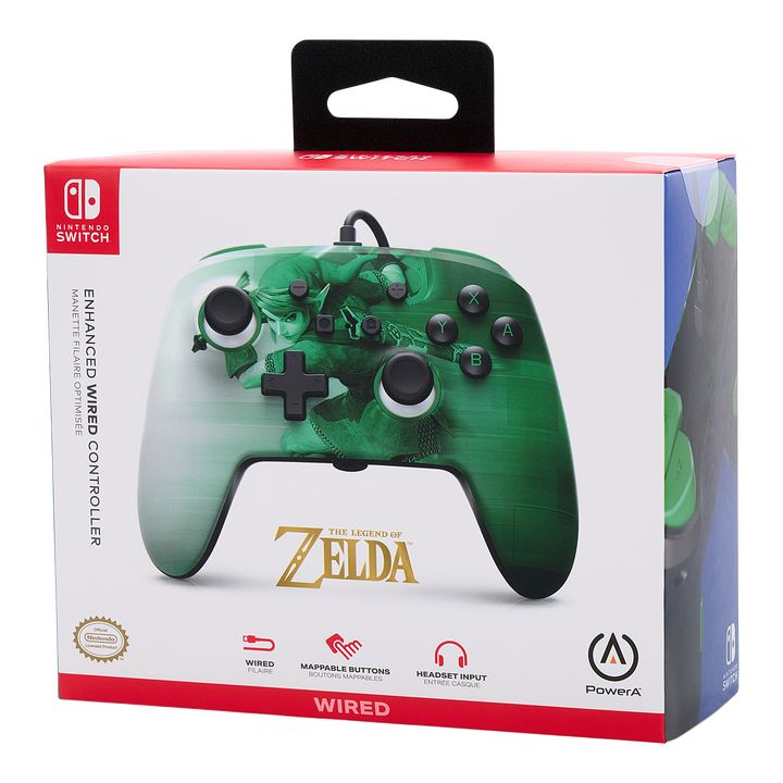 Enhanced Wired Controller for Nintendo Switch - Heroic Link - PowerA | ACCO Brands Australia Pty Limited