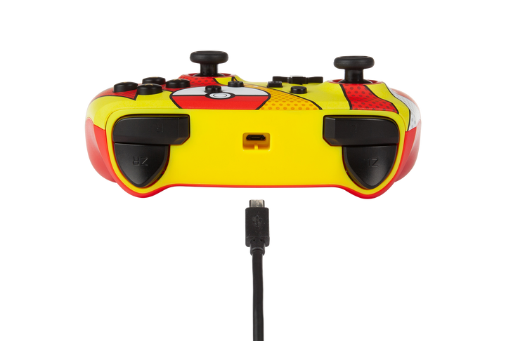 Enhanced Wired Controller for Nintendo Switch - Pokémon: Pikachu Pop Art - PowerA | ACCO Brands Australia Pty Limited