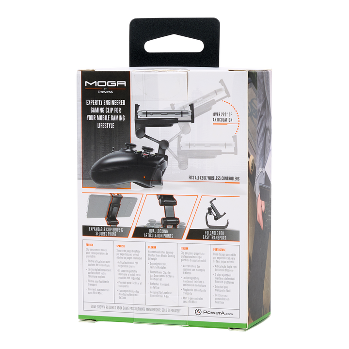 MOGA Mobile Gaming Clip 2.0 for Xbox Controllers - PowerA | ACCO Brands Australia Pty Limited