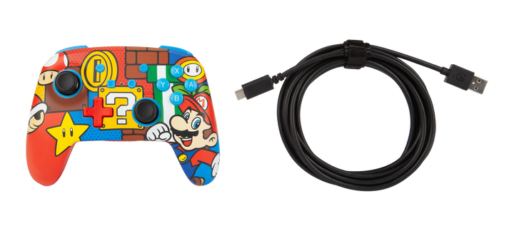 Enhanced Wireless Controller for Nintendo Switch - Mario Pop - PowerA | ACCO Brands Australia Pty Limited