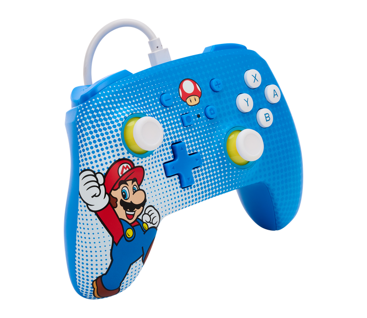 Enhanced Wired Controller for Nintendo Switch - Mario Pop Art - PowerA | ACCO Brands Australia Pty Limited