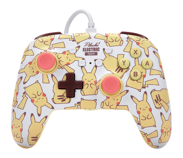 Enhanced Wired Controller for Nintendo Switch – Pikachu Blush - PowerA | ACCO Brands Australia Pty Limited
