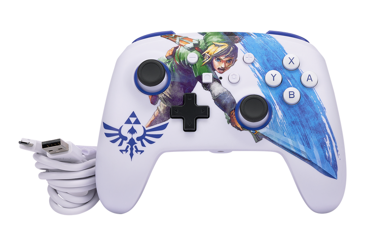 Enhanced Wired Controller for Nintendo Switch - Master Sword Attack - PowerA | ACCO Brands Australia Pty Limited