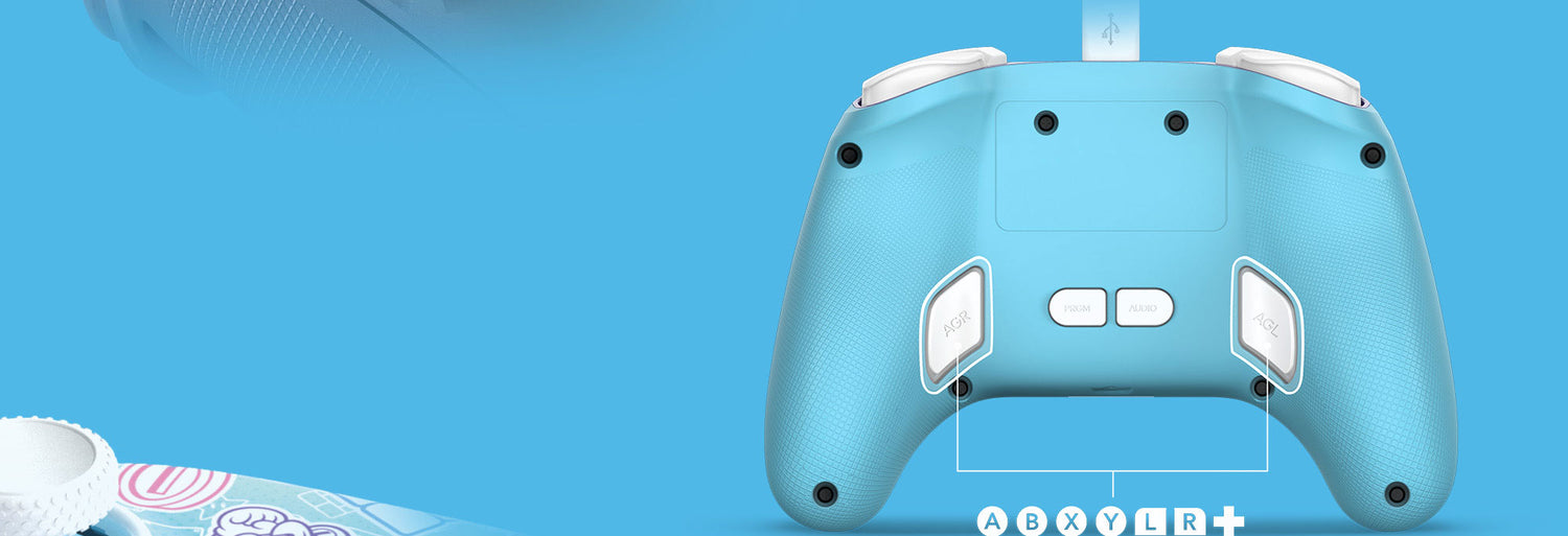 בקר חוטי Advantage עבור Mushroom Kingdom - Nintendo Switch 2 מבית PowerA