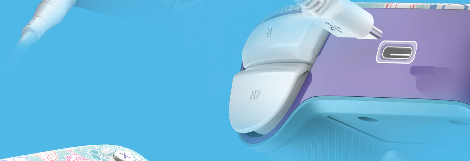 בקר חוטי Advantage עבור Mushroom Kingdom - Nintendo Switch 2 מבית PowerA