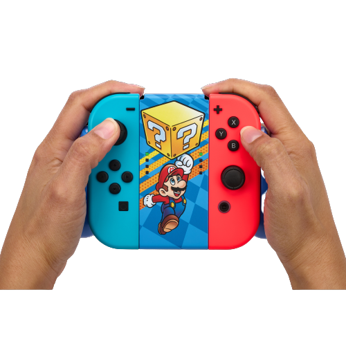 Joy-Con Comfort Grip for Nintendo Switch - Mystery Block Mario - PowerA | ACCO Brands Australia Pty Limited