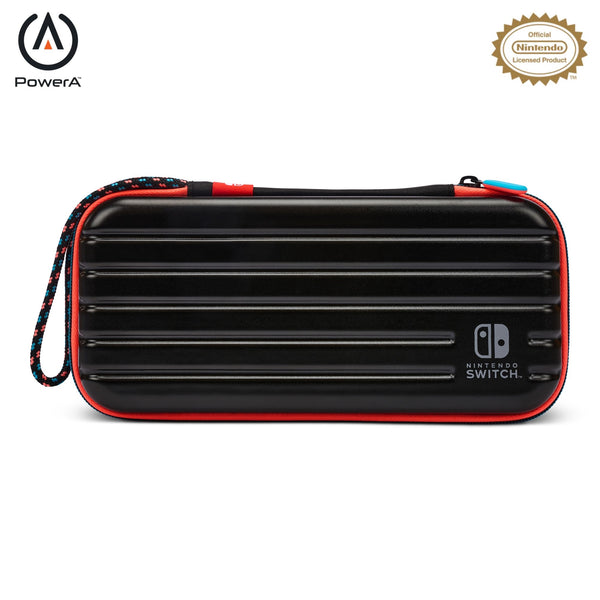 Slim Travel Pro Case for Nintendo Switch OLED Model, Nintendo Switch or Nintendo Switch Lite - Red/Blue