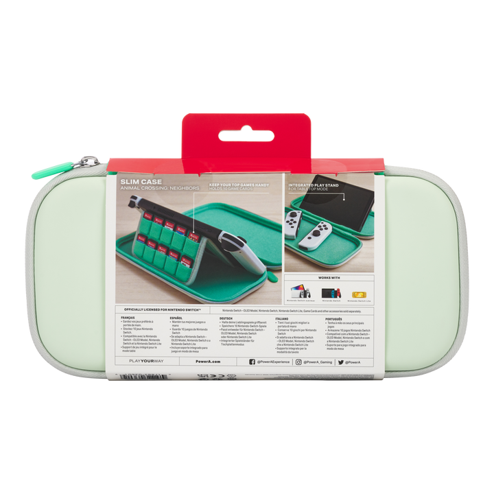 Slim Case for Nintendo Switch Systems Animal Crossing (Neighbors) - PowerA | ACCO Brands Australia Pty Limited
