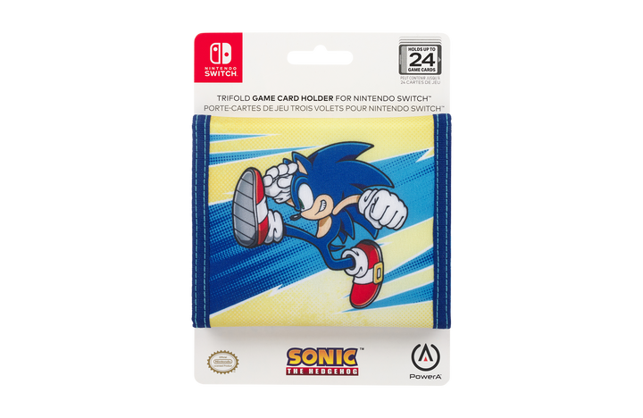 Trifold Game Card Holder for Nintendo Switch - Sonic Kick - PowerA | ACCO Brands Australia Pty Limited