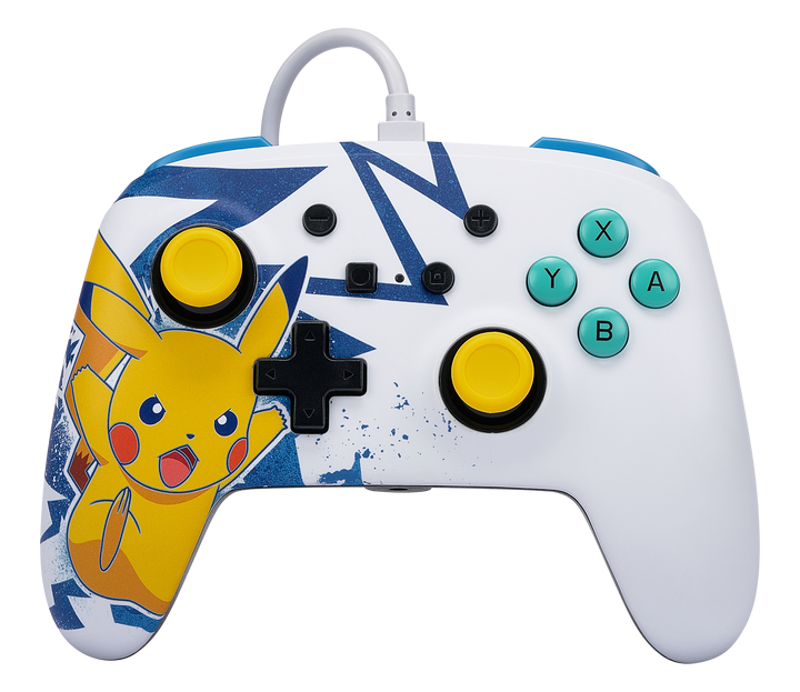 Enhanced Wired Controller for Nintendo Switch - Pikachu High Voltage - PowerA | ACCO Brands Australia Pty Limited