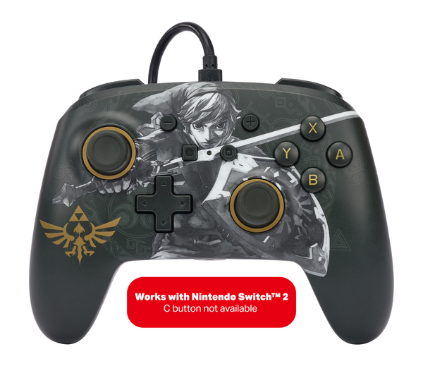 Enhanced Wired Controller for Nintendo Switch - Battle-Ready Link