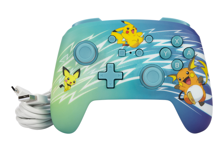 Enhanced Wired Controller for Nintendo Switch - Pikachu Evolution - PowerA | ACCO Brands Australia Pty Limited