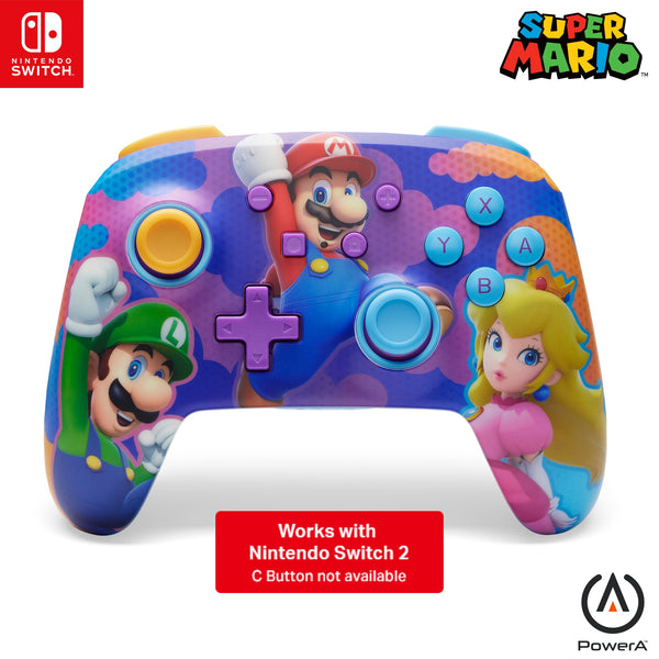 Enhanced Wireless Controller for Nintendo Switch - Colour Splash Heroes