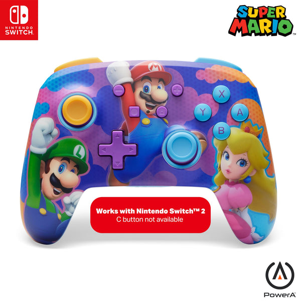 Enhanced Wireless Controller for Nintendo Switch - Colour Splash Heroes