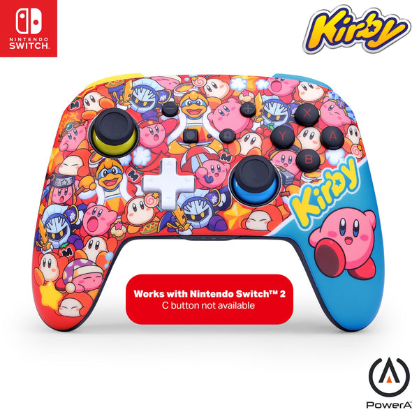 Enhanced Wireless Controller for Nintendo Switch - World of Kirby