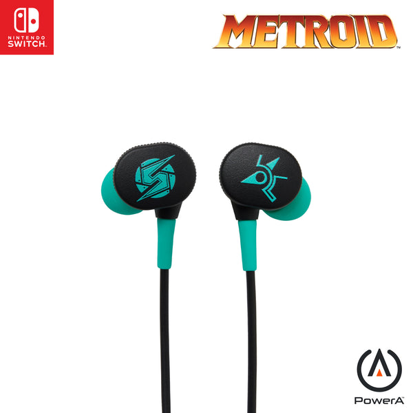 Wired Earbuds for Nintendo Switch - Metroid