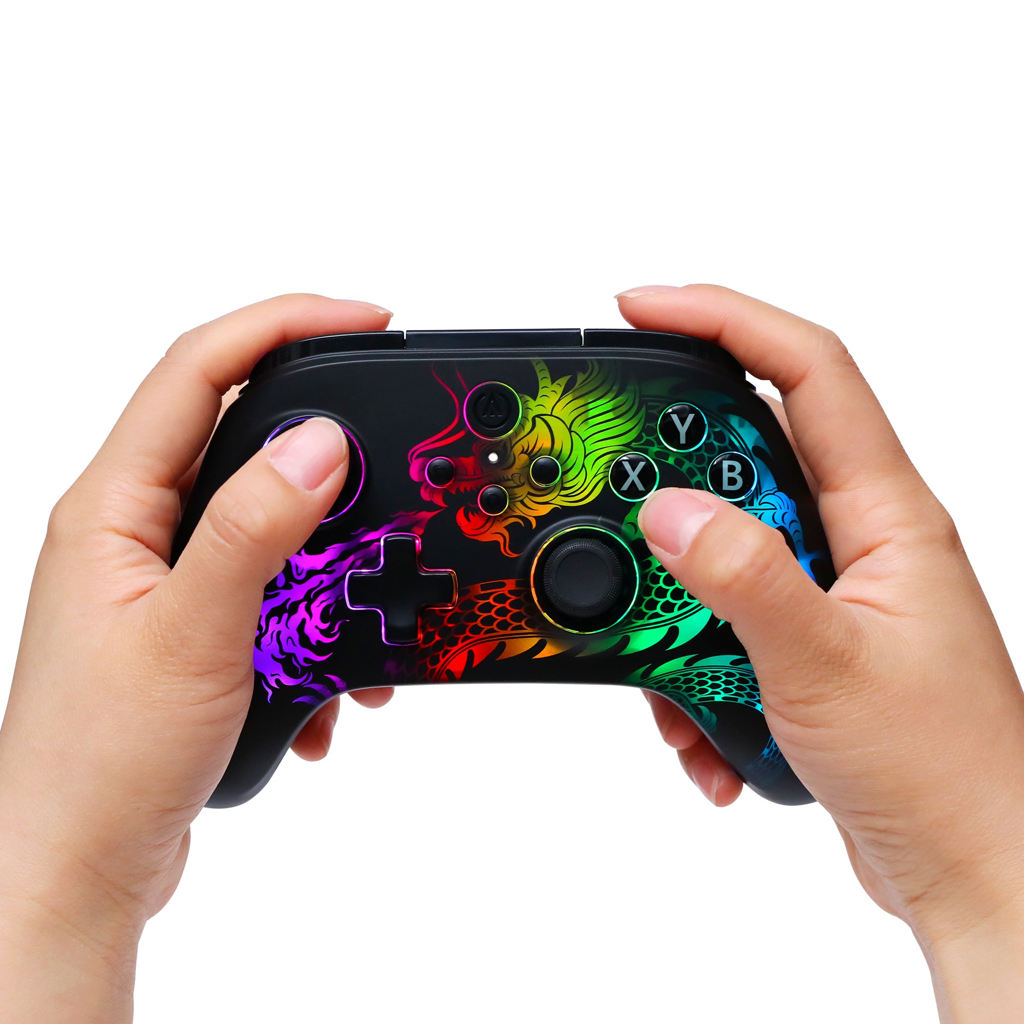 Dragon Rise Controller Battle Dragon Advantage Wireless Controller for PC and Cloud Gaming wi ...