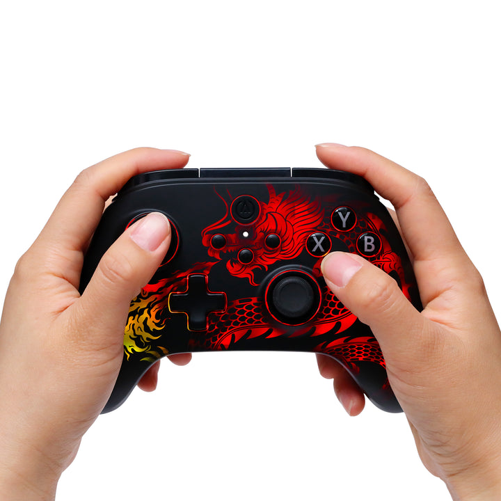 Dragon Rise Controller Battle Dragon Advantage Wireless Controller for PC and Cloud Gaming wi ...