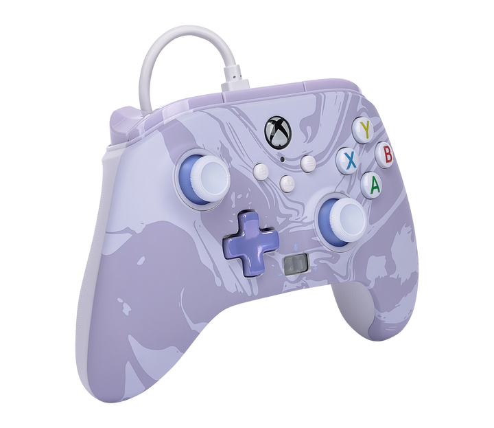 Enhanced Wired Controller for Xbox Series X|S - Lavender Swirl - PowerA | ACCO Brands Australia Pty Limited