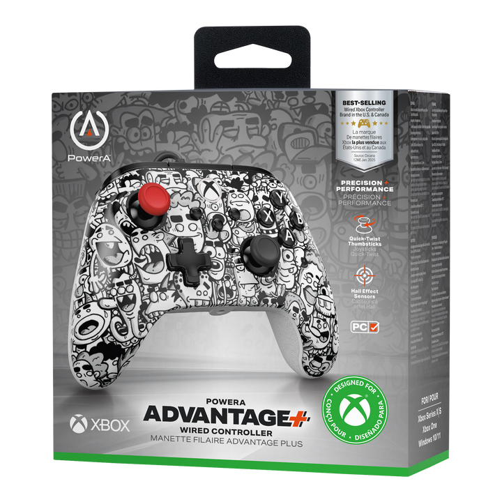Advantage Plus Wired Controller for Xbox Series X|S - Sketch Riot ...