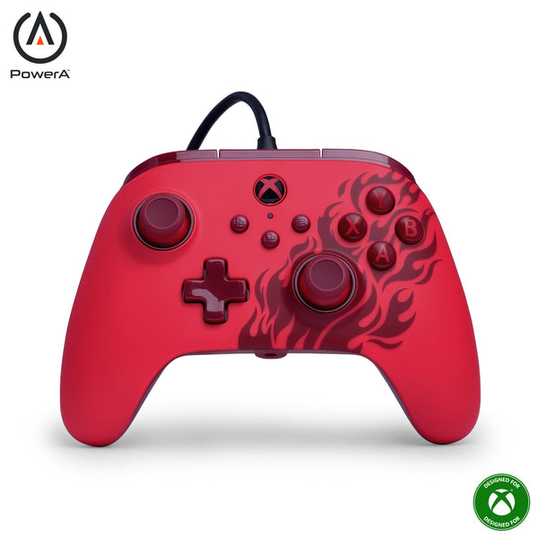 Advantage Wired Controller for Xbox Series X|S - Red Flame